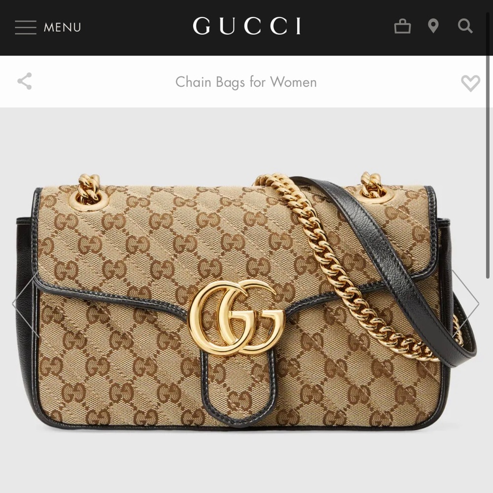 GG Marmont small shoulder bag
